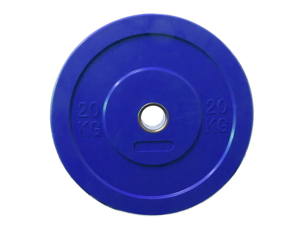 Coloured Olympic Bumper Plates (Pairs) | 5kg–25kg | Steel Insert Hub - Image 4