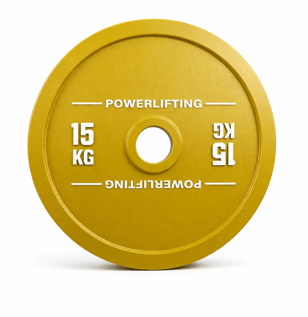 Calibrated Competition Powerlifting Plate (IPF Standard) – Cast Iron - Image 3