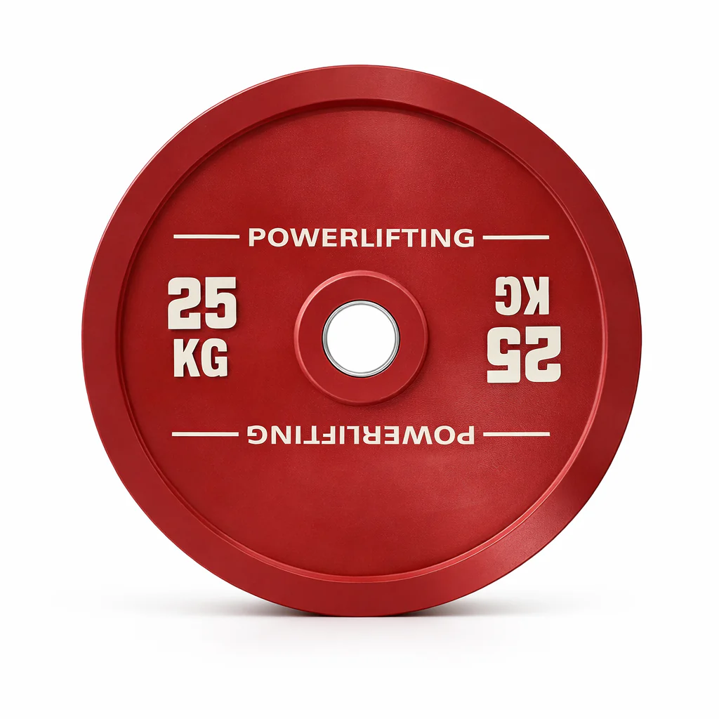 Calibrated Competition Powerlifting Plate (IPF Standard) – Cast Iron - Image 5